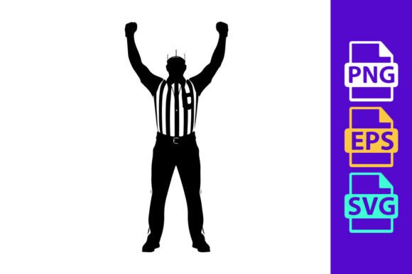 Capture the Energy of the Game: The Referee Celebrating a Call Design
