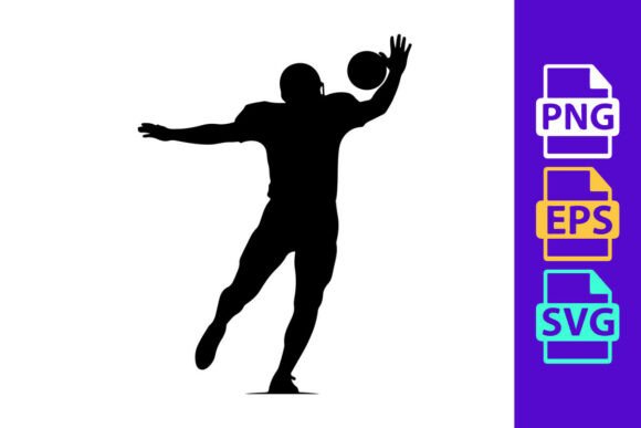 Dynamic Silhouettes: Elevating Your Sports Design with Scalable Vector Art