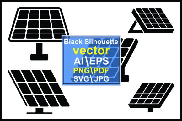 Dynamic Solar Panel Silhouettes: A Visual Guide to Renewable Energy Graphics