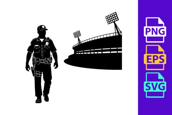 Police Officer Walking Towards Stadium W: A Font for Dynamic Branding