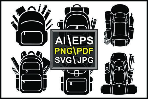 Silhouette School and Travel Supplies: A Visual Toolkit