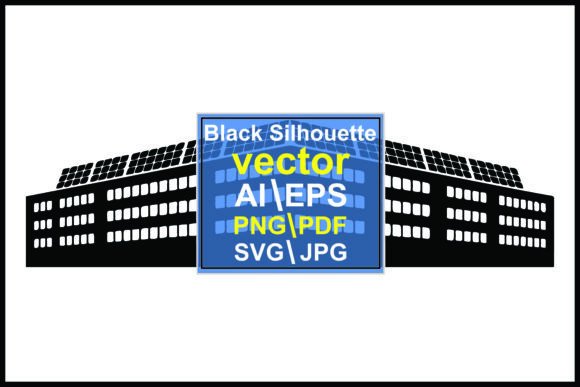 Silhouettes Black Building Solar Panels: A Visual Guide
